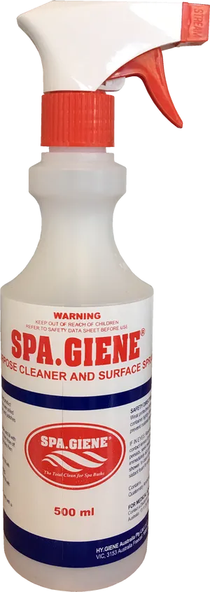 Spa Giene Cleaner Spray Bottle500ml PNG image