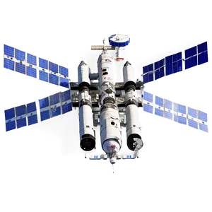 Space Adventure Iss Scene PNG 06282024 PNG