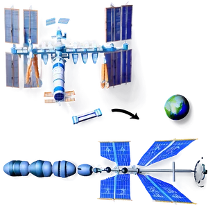 Space Adventure Iss Scene PNG 06282024