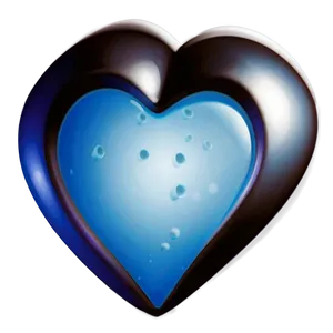 Space Blue Heart PNG 60 PNG
