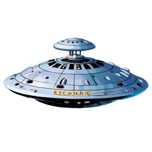 Space Exploration Flying Saucer PNG Umb PNG