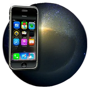 Space Gray Iphone Photo PNG 05062024