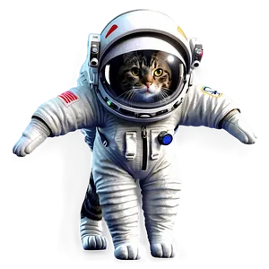 Space Mission Cat Png 6 PNG image