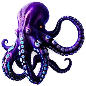 Space Octopus PNG Qiw83 PNG