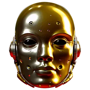 Space Robot Head PNG 06212024