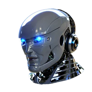 Space Robot Head PNG 24