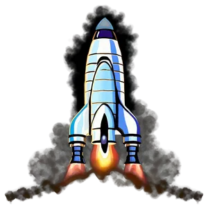Space Rocket Launch Smoke PNG Wnl68 PNG
