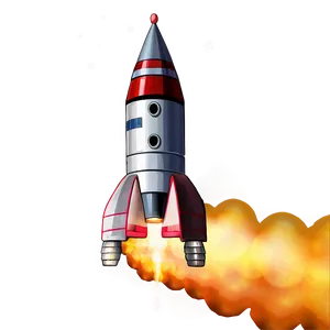 Space Rocket Png 04292024 PNG image