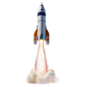 Space Rocket Png 05032024 PNG image