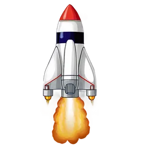 Space Rocket Png 05032024 PNG image