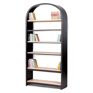 Space-saving Bookshelf PNG Pjf16 PNG