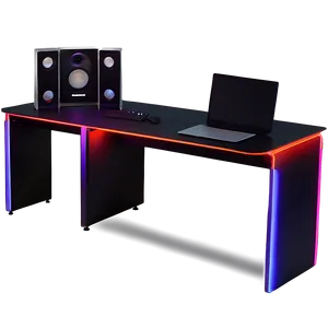 Space-saving Gaming Desk PNG Eag56 PNG