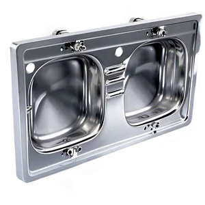 Space Saving Kitchen Sink PNG 06122024 PNG