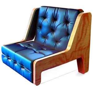 Space-saving Modern Chair PNG Cec PNG