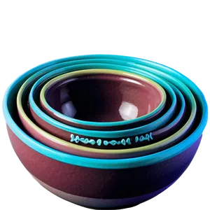 Space Saving Nesting Bowls PNG Xcn36 PNG