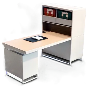 Space Saving Office Desk PNG 06262024 PNG
