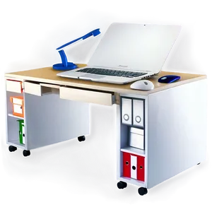 Space Saving Office Desk PNG Tny PNG