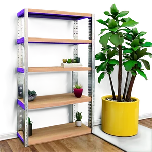 Space-saving Wall Shelf PNG 06282024 PNG