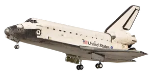 Space_ Shuttle_ Atlantis_ Landing_ Gear_ Down PNG image