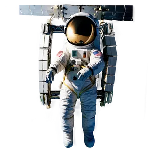 Space Station Astronaut PNG Xxb29