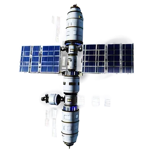 Space Station D PNG image