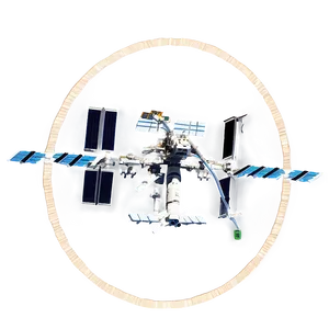 Space Station In The Cosmos Png Auf PNG image