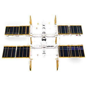 Space Station International Collaboration PNG Bfw25