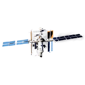 Space Station Over Earth Png Cdg PNG image