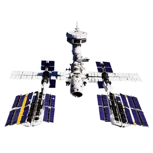 Space Station Peaceful Realm PNG 32