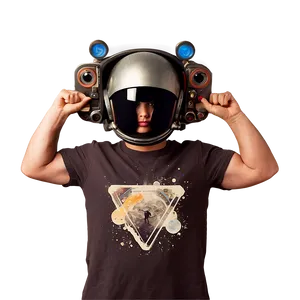 Space Theme T-shirt Illustration PNG Nal84 PNG