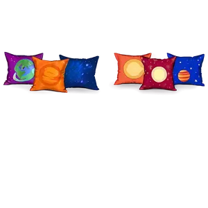 Space Themed Bed Sheets PNG Prp8 PNG