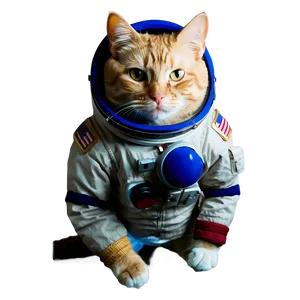 Space Traveler Cat Png Qym18 PNG image