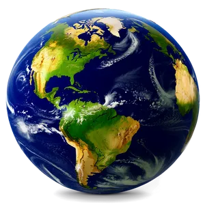 Space View Earth Globe Png Cgg12 PNG image