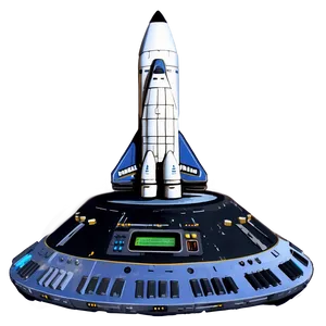 Spacecraft Docking Station Png Pne60 PNG image