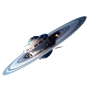 Spacecraft In Galaxy PNG 06292024