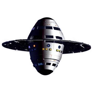 Spacecraft In Galaxy PNG Vip