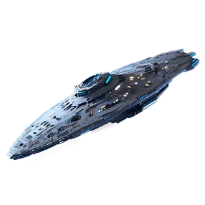 Spaceship In Galactic Core Png Vxr PNG image