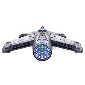 Spaceship In Hyperspace PNG 05212024