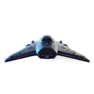 Spaceship In Nebula Cloud PNG 48