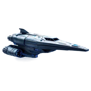 Spaceship In Sci-fi Scene Png Bma85 PNG image