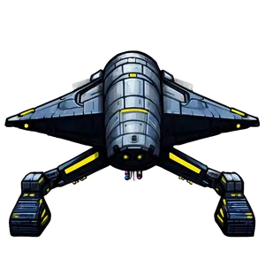 Spaceship Landing Gear PNG Eqn