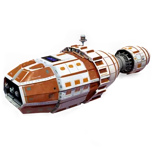 Spaceship On Mars PNG 40