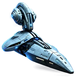 Spaceship With Alien Technology Png Uaj PNG image