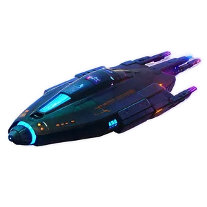 Spaceship With Force Field Png 05212024 PNG image