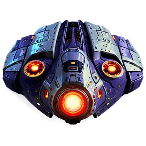 Spaceship With Force Field Png Hkp82 PNG image