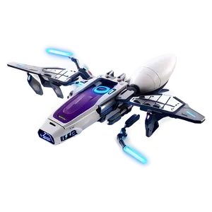 Spaceship With Robotic Arms PNG 05212024 PNG