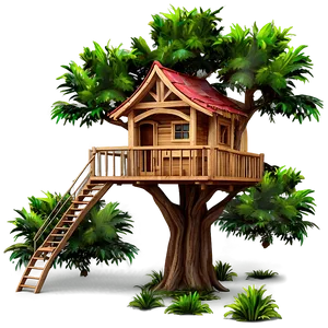 Spacious Tree House PNG 20
