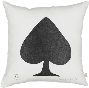 Spade Symbol Decorative Pillow PNG image