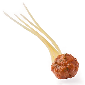 Spaghetti And Meatball Dish Png 06242024 PNG image