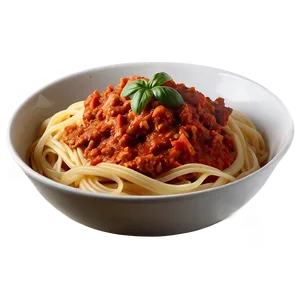 Spaghetti Bolognese PNG 41